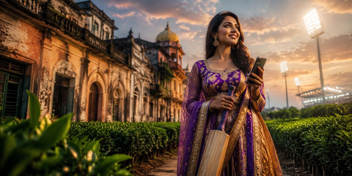 রাজশাহীর চা বাগানে ক্রিকেট বেটিং উপভোগ করছেন একজন ব্যবহারকারী